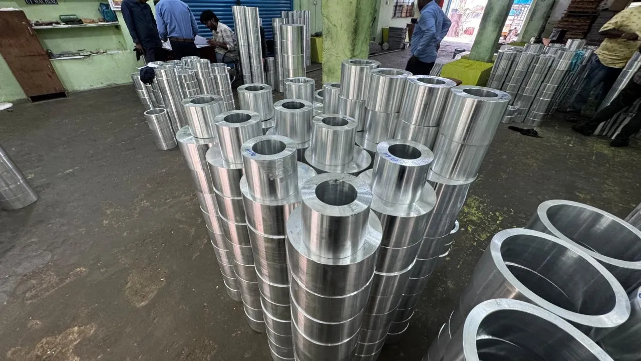 RAFTEC works floor, finished forgings