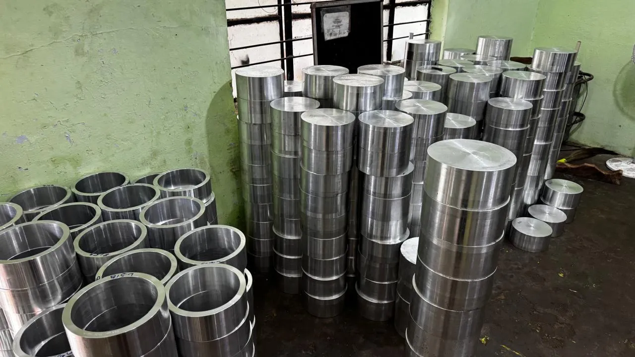 RAFTEC works floor, finished forgings
