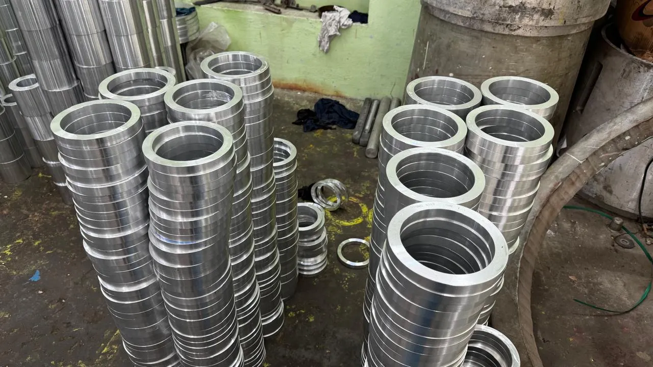 RAFTEC works floor, finished forgings