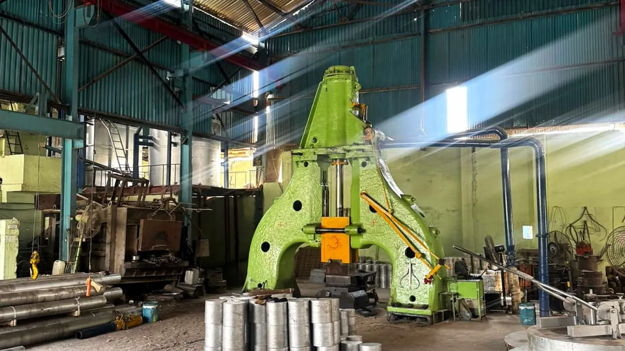 RAFTEC works floor, finished forgings