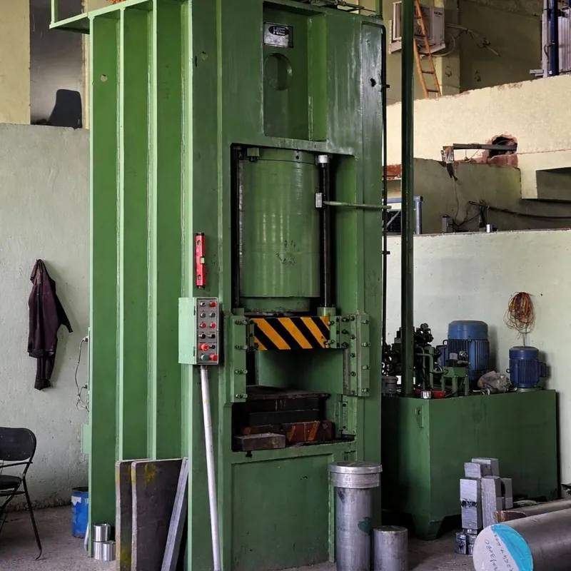 2500 Ton Hydraulic Press at RAFTEC's forging plant