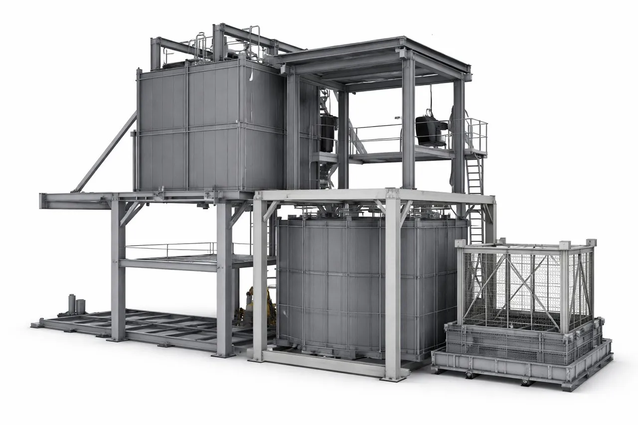 Drop Bottom Furnace at RAFTEC's forging plant