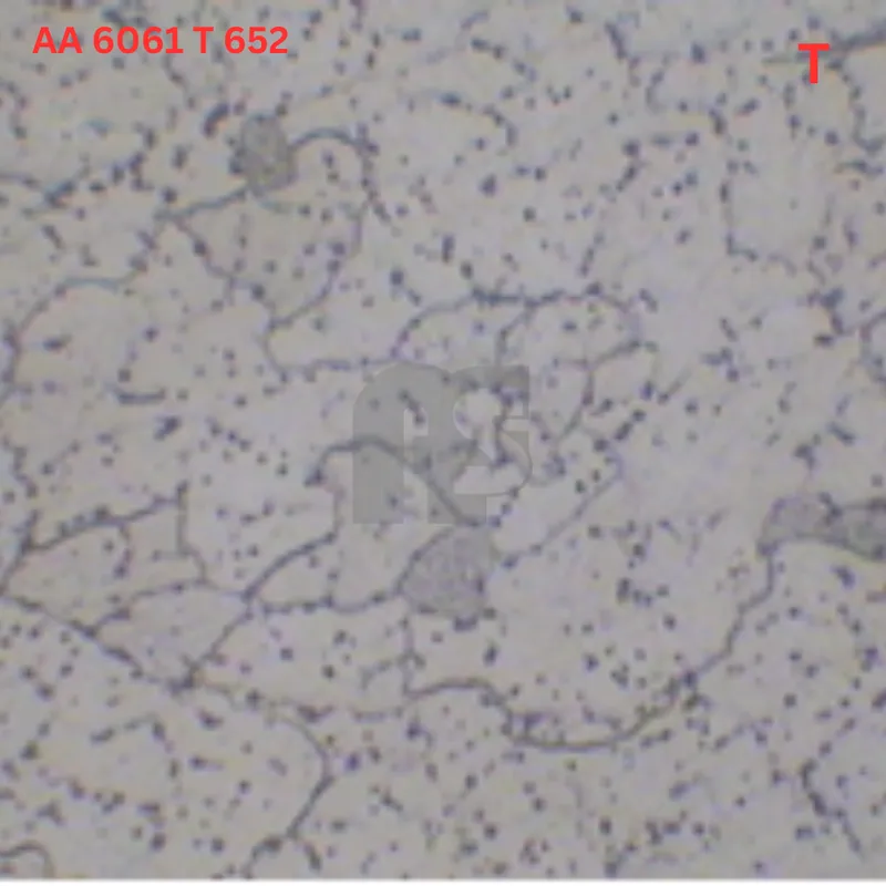 AA 6061 T652 microstructure report 04