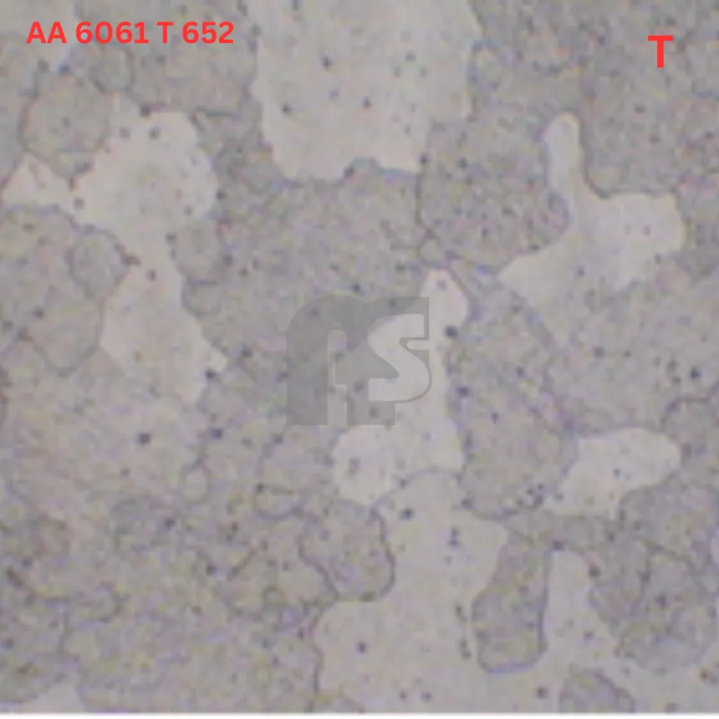 AA 6061 T652 microstructure report 07