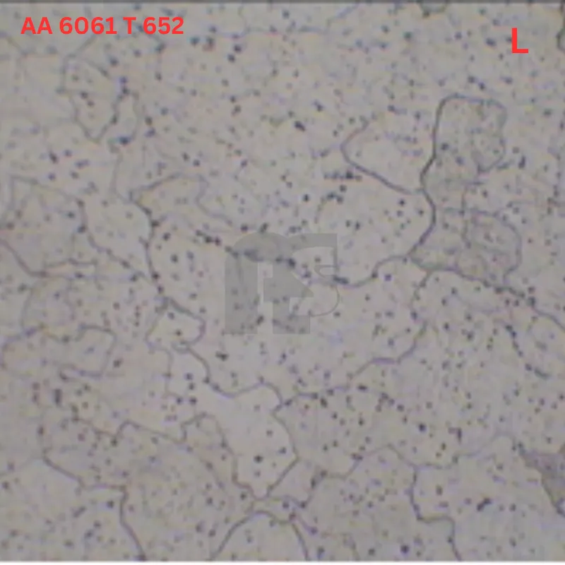 AA 6061 T652 microstructure report 08