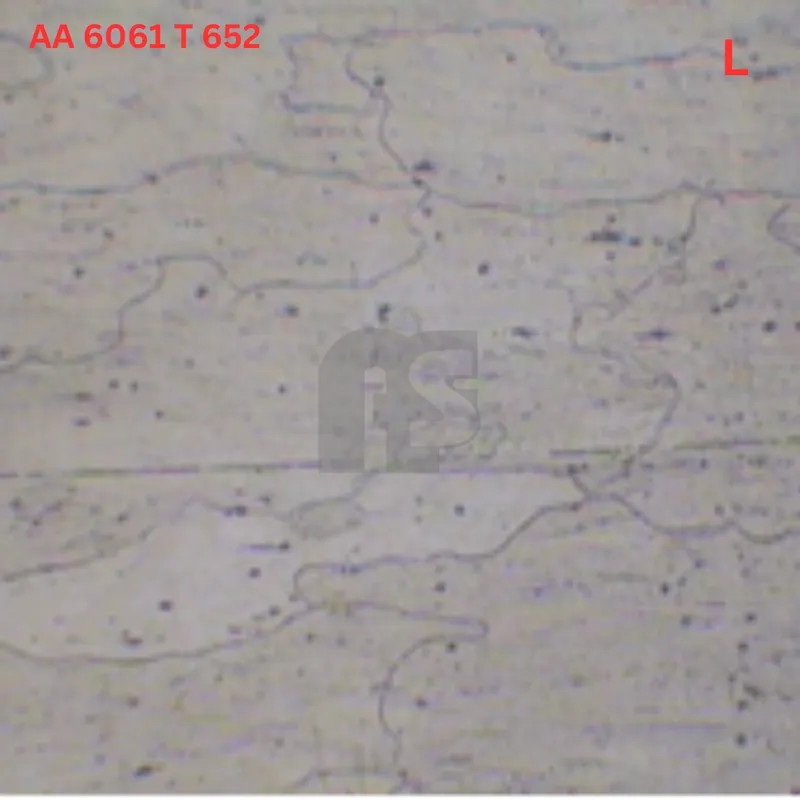 AA 6061 T652 microstructure report 10