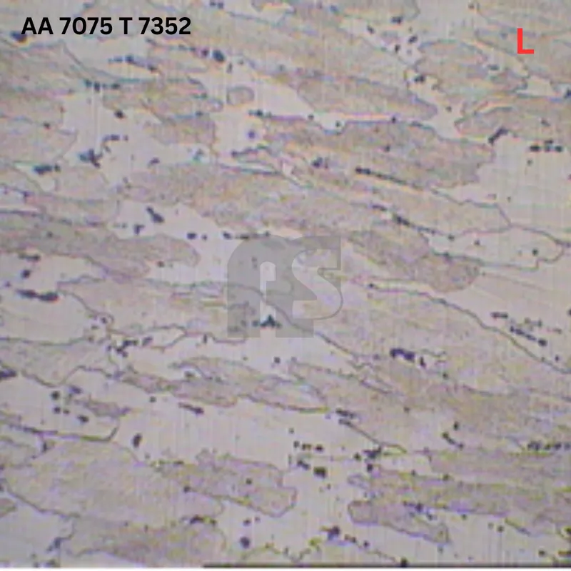 AA 7075 T7352 microstructure report 03