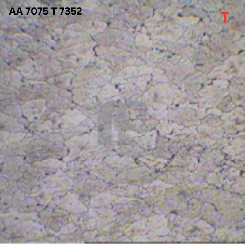 AA 7075 T7352 microstructure report 05